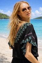 black cotton beach dresses to wear on holiday by lindsey brown resort wear 