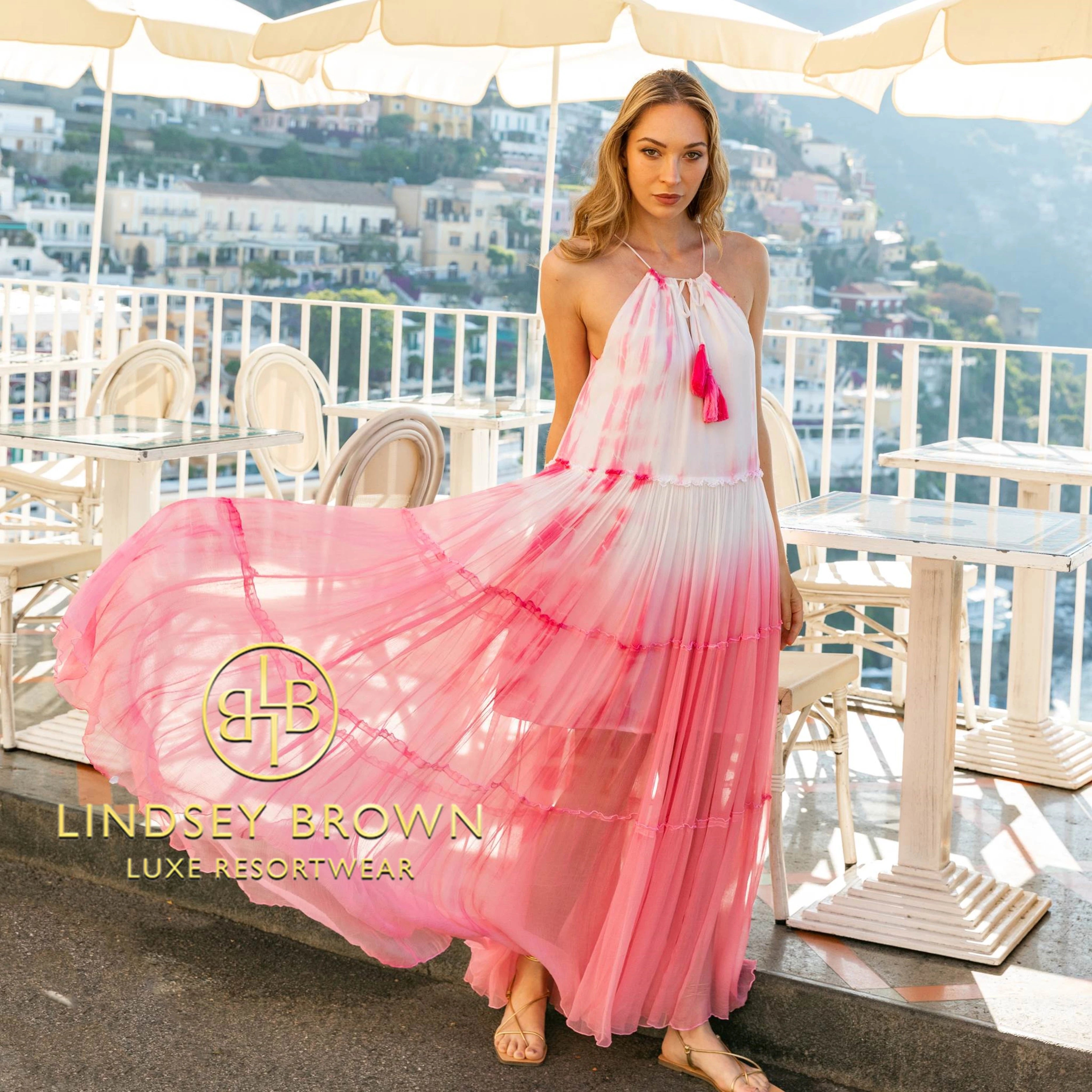 Stunning silk maxi dresses to wear on holiday by lindsey brown silk resort wear