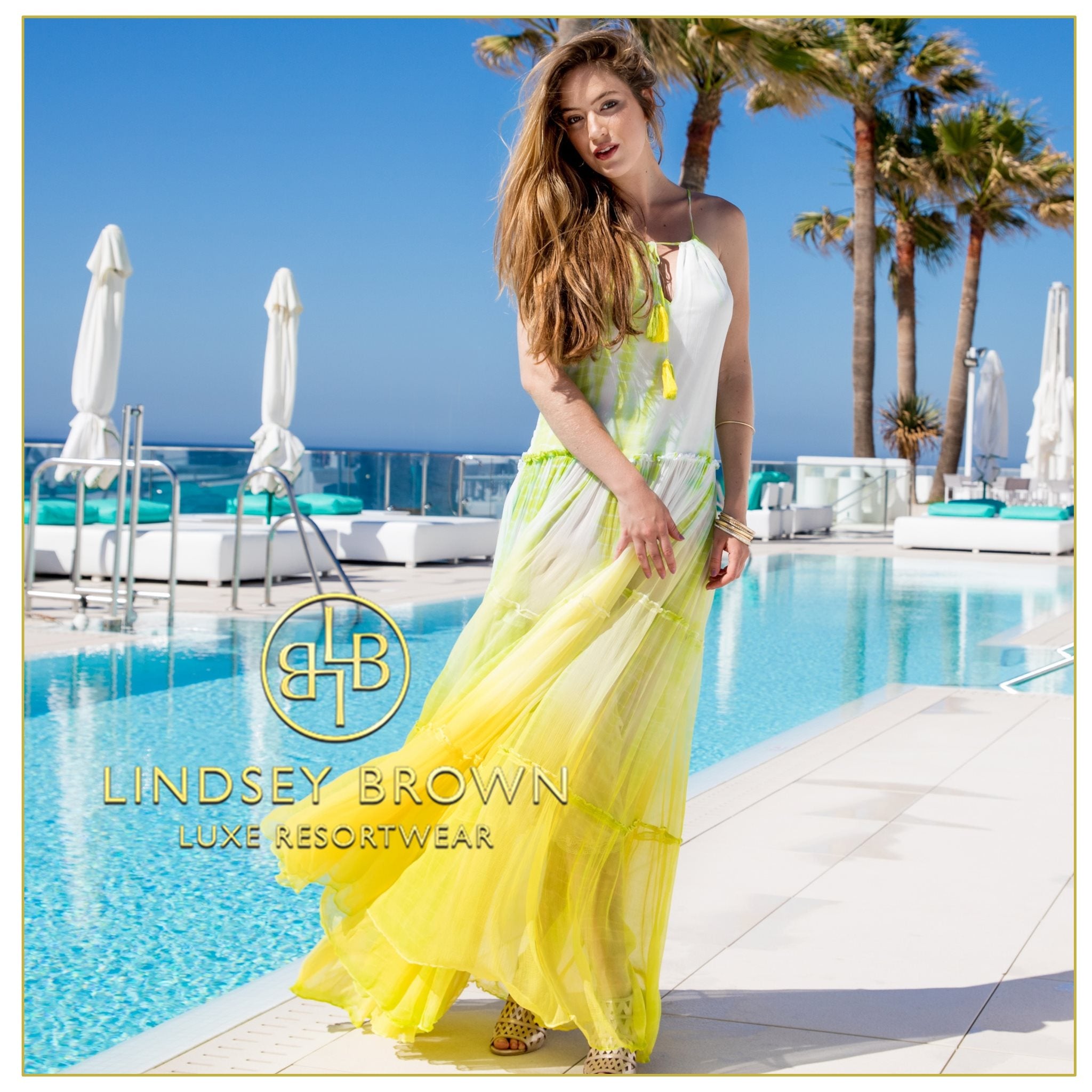 white yellow silk maxi dresses to wear on a caribbean cruise holiday by Lindsey Brown